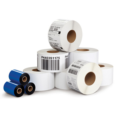Ribbons (300m) + Direct thermal stickers (300 Pcs)